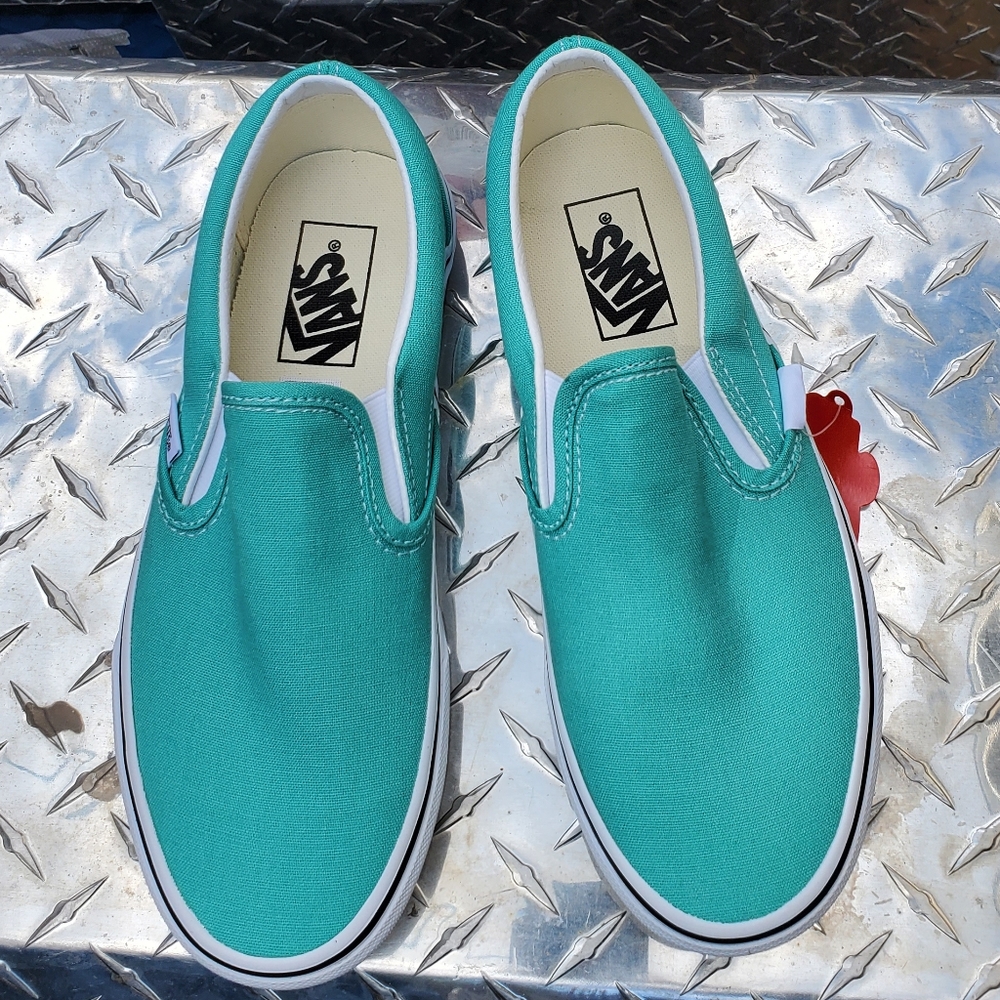 Vans Classic Slip On turquoise color - Picture 6 of 7